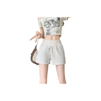 Flowers In Water Casual Shorts Women's
