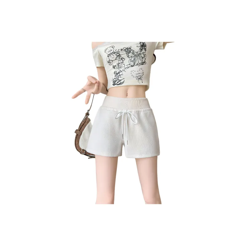 Flowers In Water Casual Shorts Women's-0
