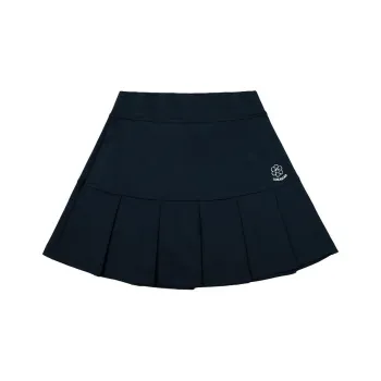 CORALIAN Casual Short Skirts Women's Navy Blue