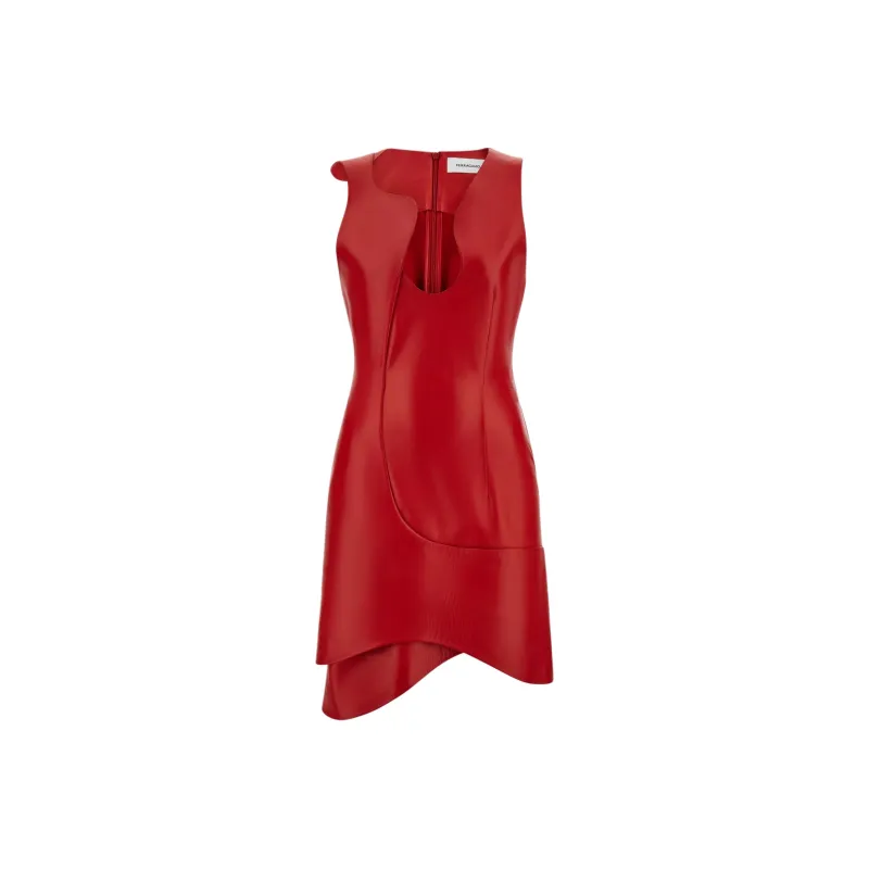 FERRAGAMO SS25 Sleeveless Dress Women's Red-0