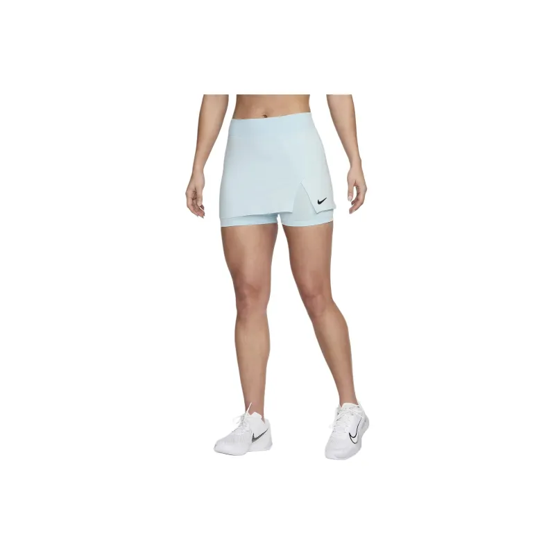 Nike Court Dri FIT Victory Casual Short Skirts Women's Glacier Blue/Black-0