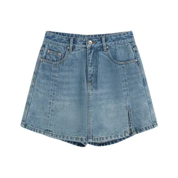 Broadcast SS23 Denim Shorts Women's Denim Blue