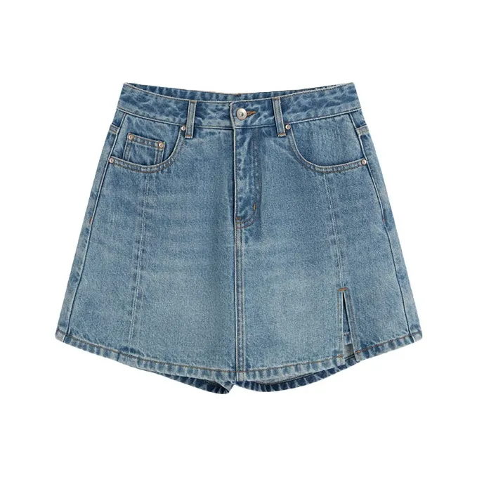 Broadcast SS23 Denim Shorts Women's Denim Blue-0