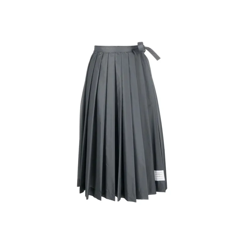 THOM BROWNE Casual Long Skirts Women's Gray-0