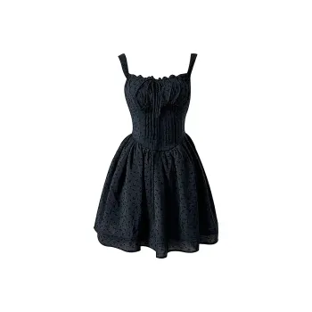 JOSR Slip Dresses Women's Black