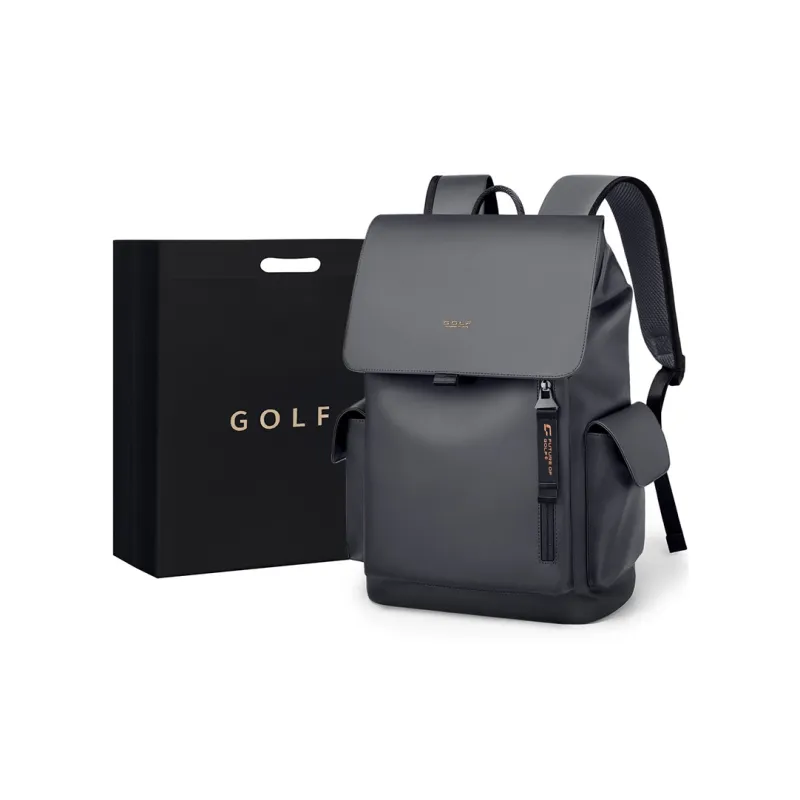 GOLF Water Repellent Fabric Backpack Regular Men's Dusty Black/Elegant Gray-6
