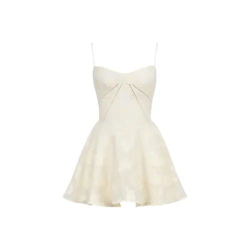 HOUSE OF CB Serenita Slip Dress Women's CREAM/Cream