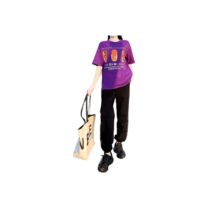 RED DRAGONFLY Casual Suit Unisex Purple-0