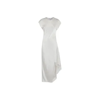 JW Anderson SS25 Sleeveless Dress Women's White