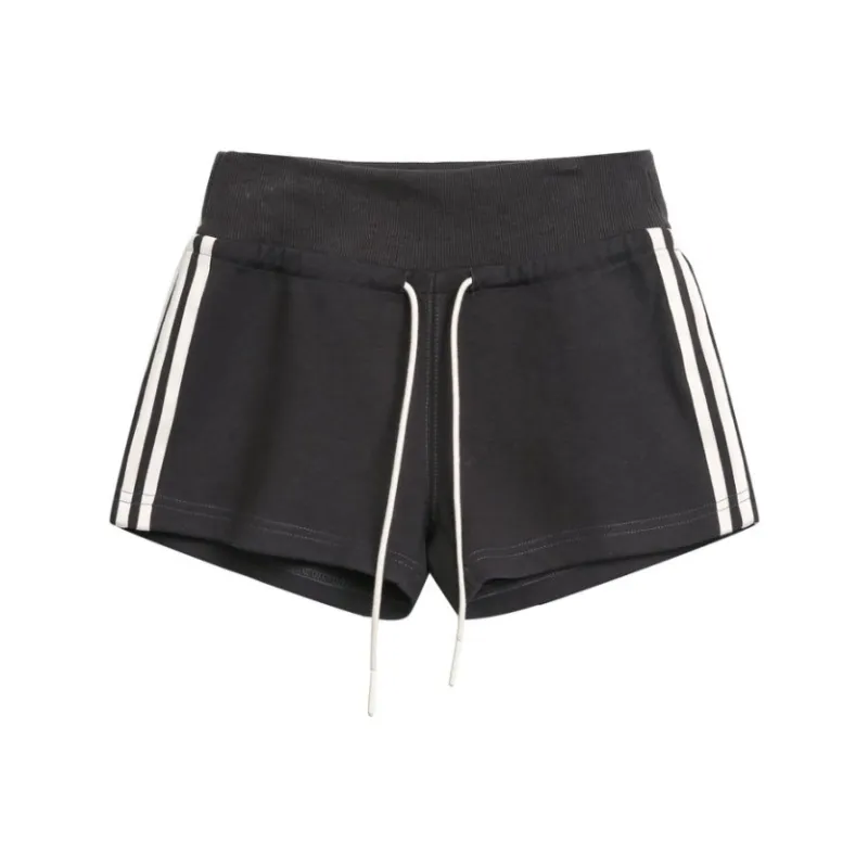 TBSM Casual Shorts Women's White Heather Gray-8