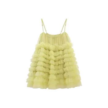 IDLE SOUL Slip Dresses Women's Yellow