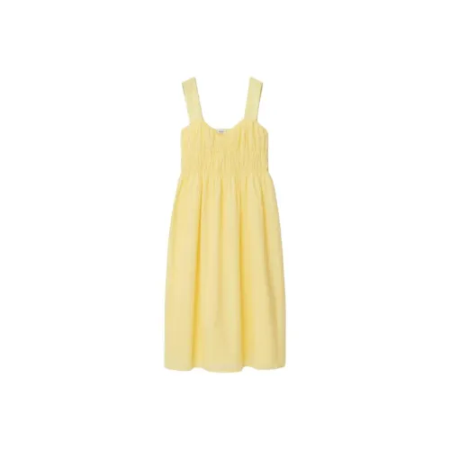 Burberry Slip Dress Women's Yellow