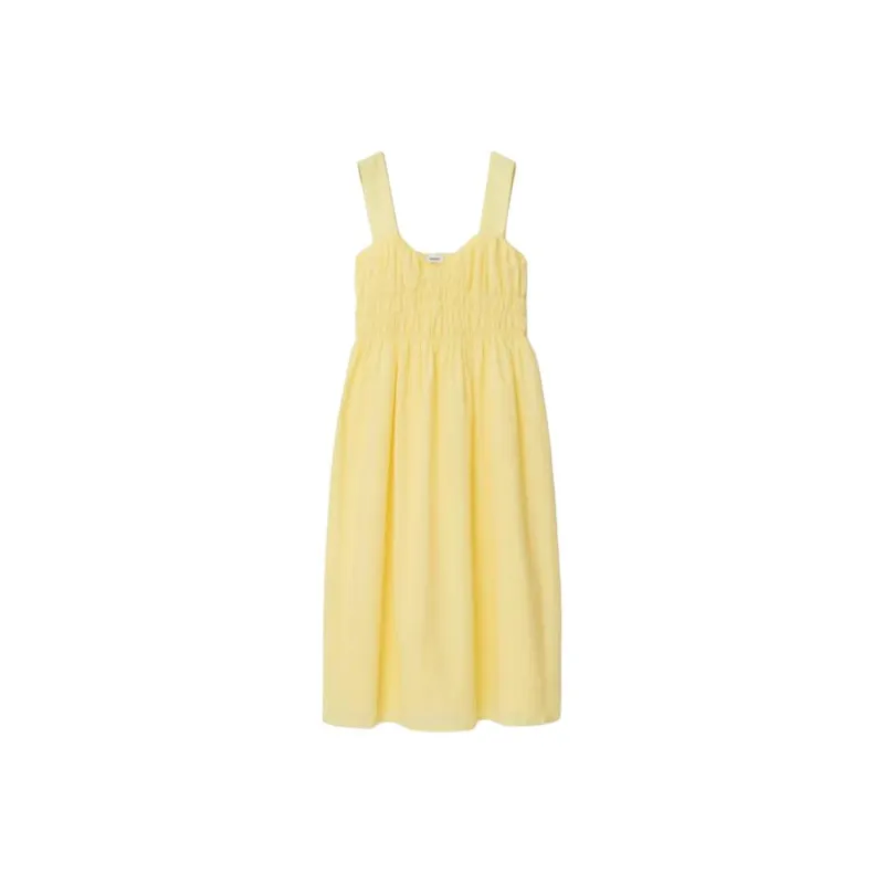 Burberry Slip Dress Women's Yellow-0