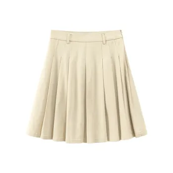 CHUU Casual Short Skirts Women's Khaki