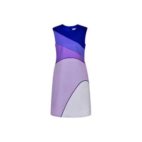 DIFFIE RIEGER Sleeveless Dress Women's Blue