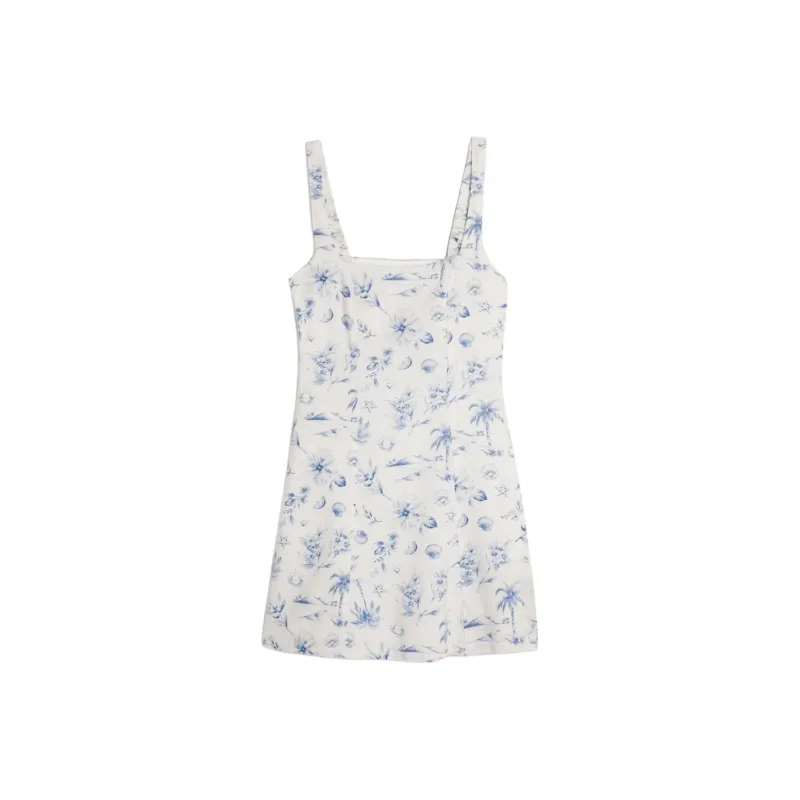 Hollister Slip Dresses Women's White-0