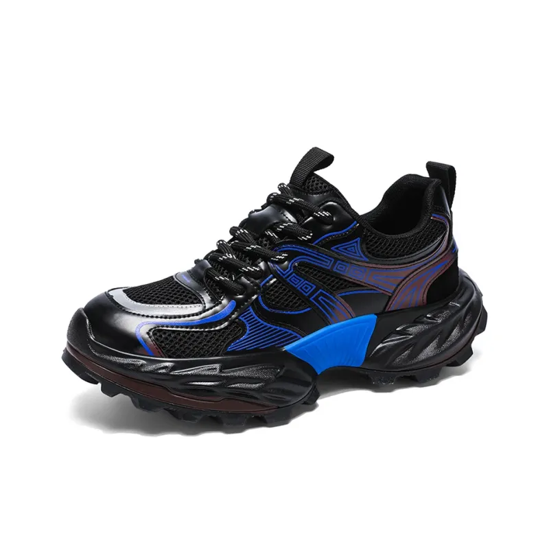 HACKBUTEER Low Top Chunky Sneakers Men's Box Included-7