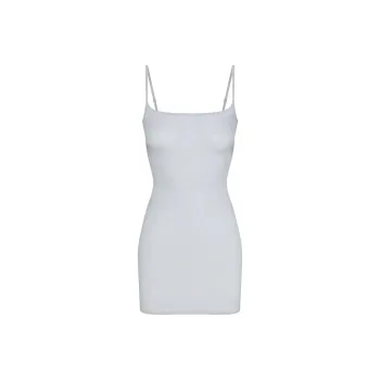 SKIMS SHEER MODAL CAMI MINI DRESS Slip Dresses Women's PEARL/Pearl