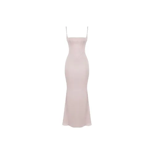 HOUSE OF CB OLIVETTE Slip Dress Women's CRYSTAL/Crystal