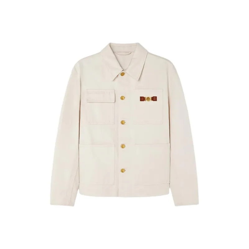 VERSACE Medusa Biggie Cargo Denim Jacket-0