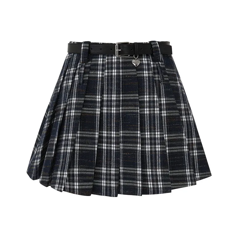 D'zzit Casual Short Skirts Women's Dark Blue-0