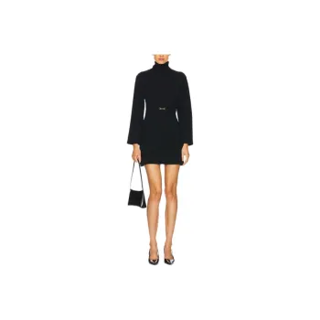 Rixo Long Sleeved Dress Women's Black
