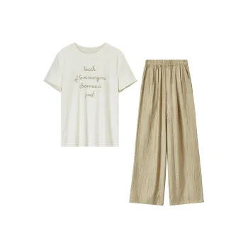 SENTUBILA Casual Suit Women's Light Green & Olive Green