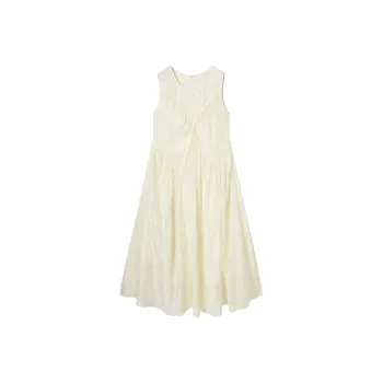 DIALOGUE Sleeveless Dress Women's Champagne