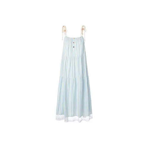 COVER TIME Slip Dresses Women's Blue