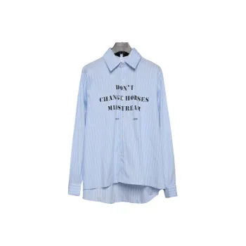 RAYSHOW Shirts Men Blue