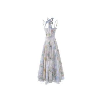 TENNE GIRL Slip Dress Women's Light Blue