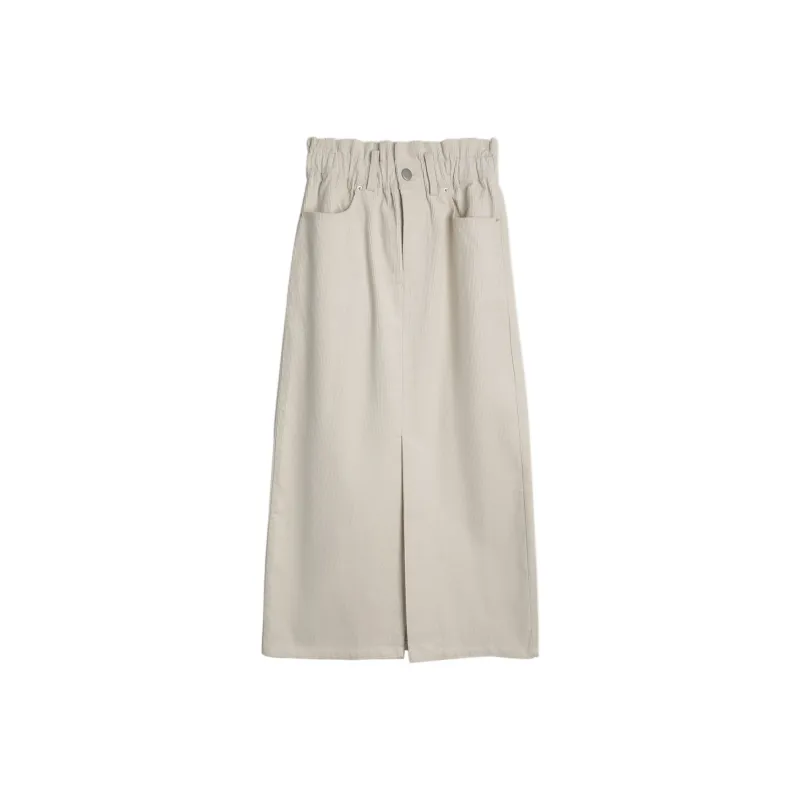 Fstudio Casual Long Skirts Women's-2