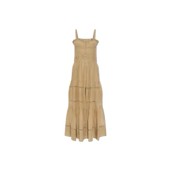 ISABEL MARANT ETOILE Divine Gathered Sleeveless Dress