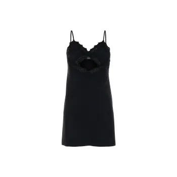 Blumarine Lace detail Mini Dress