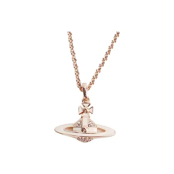 Vivienne Westwood Brass Necklaces Women's Rose Gold