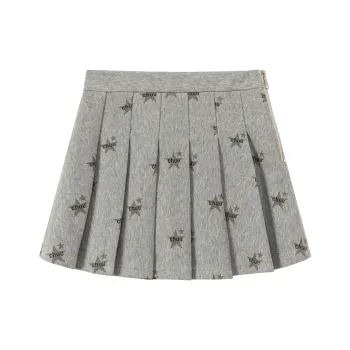 CHUU Casual Short Skirts Women's Gray
