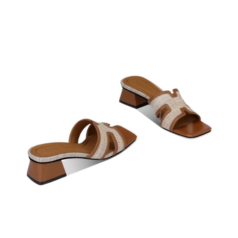 JESSICA SOPHIA Rubber Sole Odor Resistant Slide Slippers Women's-1