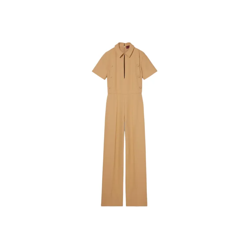 GUCCI SS25 Jumpsuit Women's Camel-0