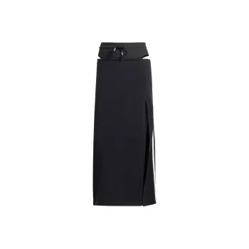 Adidas x RUI ZHOU Skirt Casual Long Skirts Women's Black