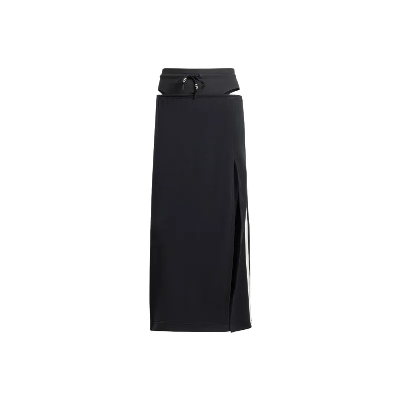 Adidas x RUI ZHOU Skirt Casual Long Skirts Women's Black-0