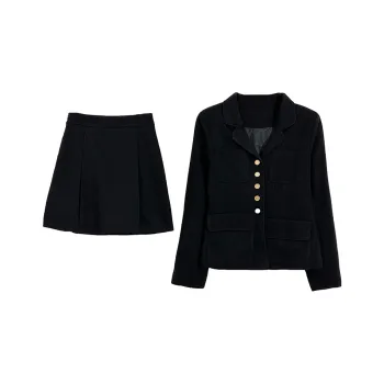 Icicofficial Two Piece Skirt Sets Women's