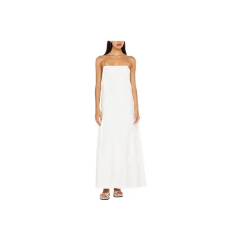 BEC+BRIDGE VEDA MAXI DRESS Slip Dresses Women's IVORY/Ivory