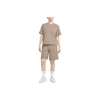 Nike Sportswearwoven Everything Casual Shorts Women's Mink Brown/White