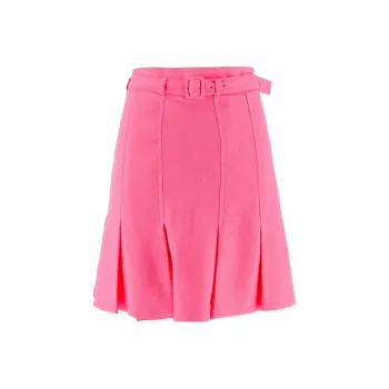 Patou Pleated A Line Skirt