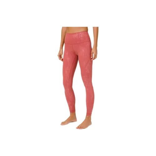 Lululemon Wunder Under Sports Pants Women's Cranberry Pink