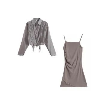 ONE PASS STUDIO Skirt Set Women's Brown