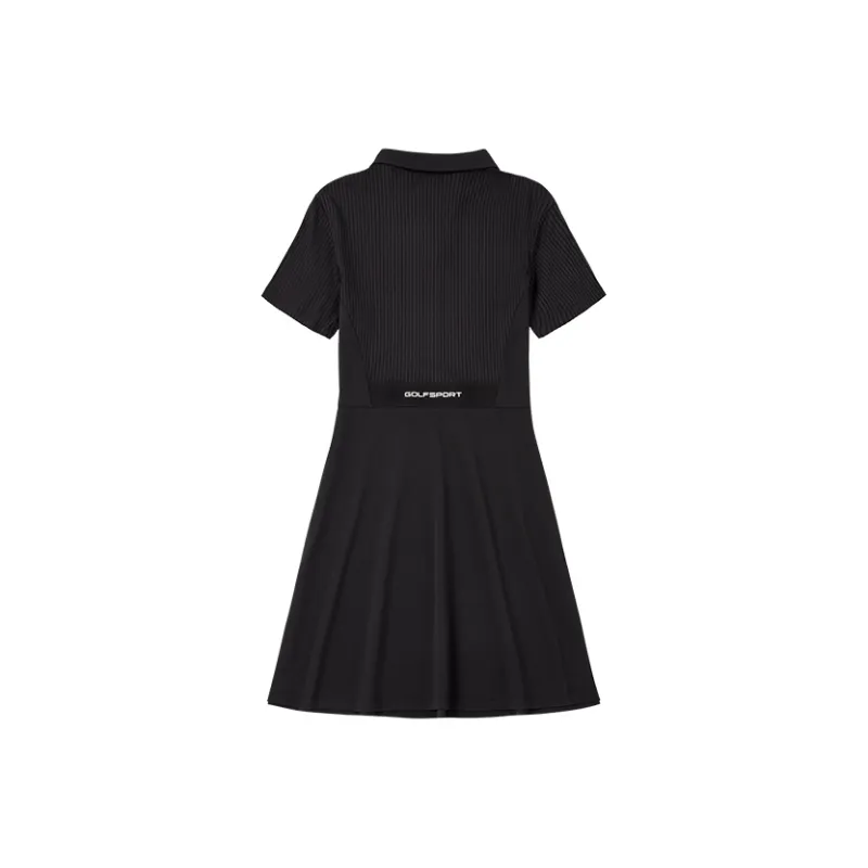 GOLF SS25 Short Sleeved Dress Women's Black-1