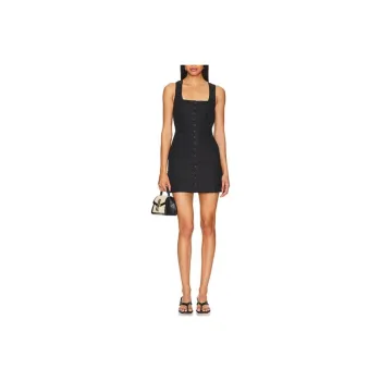FAITHFULL THE BRAND Sleeveless Dress Women's Black