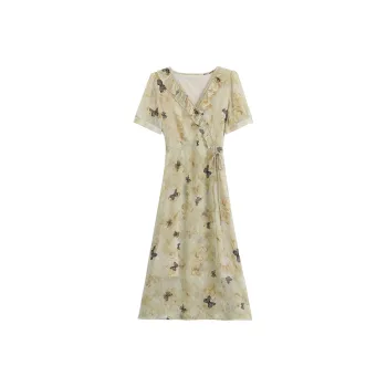 LSVE Short-Sleeved Dresses Women's Multicolor