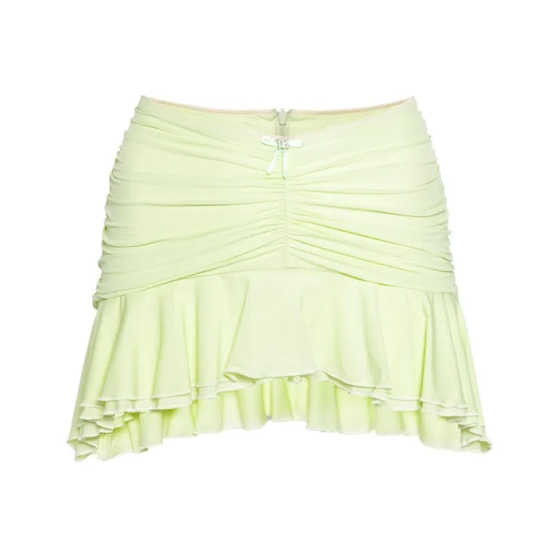 Misbhv Ruffled Draped Mini Skirt-0